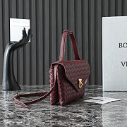 Bottega Veneta Knot Lock crossbody bag 25*16*5.5cm - 2
