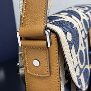 Dior Saddle Messenger Bag in Dior Oblique jacquard 23x17.5x6 cm - 3