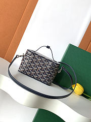 Goyard Muse Mini Vanity Case in navy size 16cm - 5
