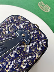 Goyard Muse Mini Vanity Case in navy size 16cm - 2