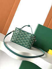 Goyard Muse Mini Vanity Case in green size 16cm - 2