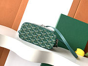Goyard Muse Mini Vanity Case in green size 16cm - 4