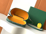 Goyard Muse Mini Vanity Case in green size 16cm - 5