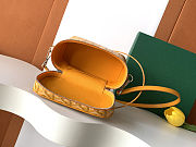 Goyard Muse Mini Vanity Case in yellow  size 16cm - 5