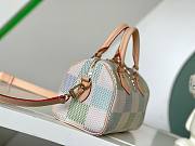 Louis Vuitton Damier Licious Speedy Bandouliere Handbag Beige Cream 20.5cm - 5