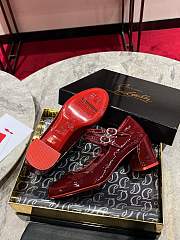 Christian Louboutin Miss Jane 55 patent-leather heel high 5.5cm - 6