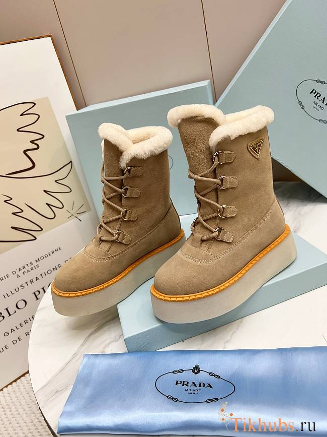  Prada Shearling après-ski booties - 1
