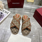Gucci platform slides  - 4