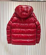 Moncler Enfant glossy puffer coat  - 4