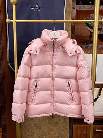Moncler Maire down jacket in pink for women