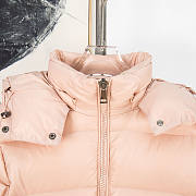 Moncler Maire down jacket in pink light pink  - 4