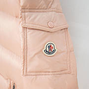 Moncler Maire down jacket in pink light pink  - 3