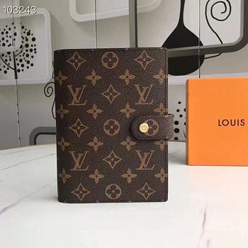 LV Notebook Cover 14x18cm