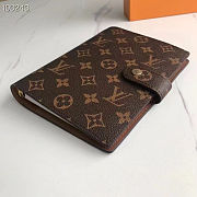 LV Notebook Cover 14x18cm - 5
