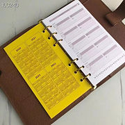 LV Notebook Cover 14x18cm - 2