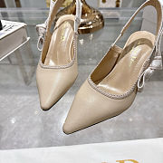 Dior J’adior Slingback Pump Fabric beige 6.5cm - 6