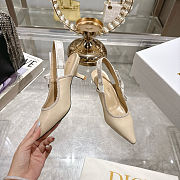 Dior J’adior Slingback Pump Fabric beige 6.5cm - 2