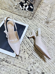 Dior J’adior Slingback Pump Fabric light pink 6.5cm - 2
