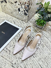 Dior J’adior Slingback Pump Fabric light pink 6.5cm - 3