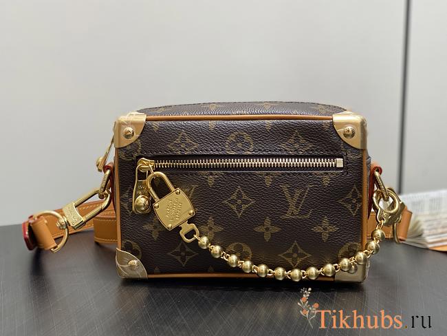 LV Mini Soft Trunk Box Bag M14729 18.5x13x8 cm - 1