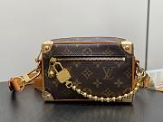 LV Mini Soft Trunk Box Bag M14729 18.5x13x8 cm - 1