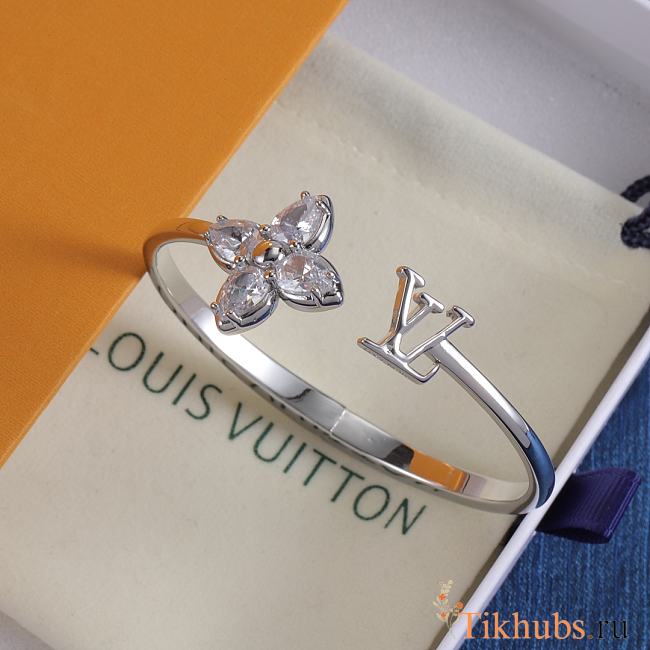  Louis Vuitton Louisette Signature Strass Bracelet - 1