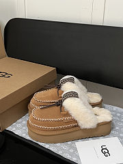  UGG Disquette Alpine slippers in the Hickory color - 4