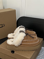  UGG Disquette Alpine slippers in the Hickory color - 2