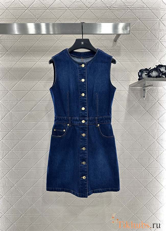 LV Denim Dress 1AHYKC  - 1