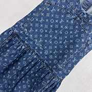 LV Monogram Denim Dress 1AI080 - 5