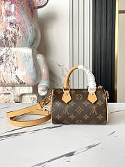 LV Nano Speedy Bag 16x10x7.5 cm - 3