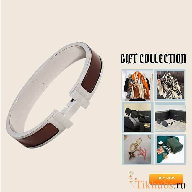 Clic HH bracelet brown - 1