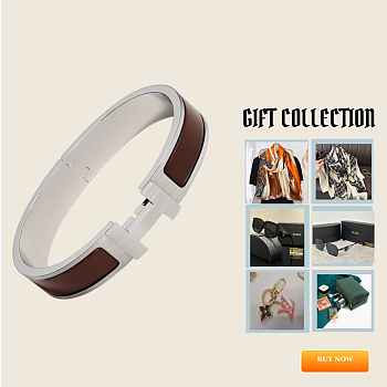 Clic HH bracelet brown