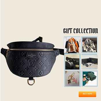 LV Bumbag Empriente Black 23x16x10cm