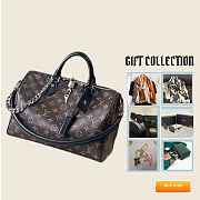 Louis Vuitton LV Speedy Soft 30 Dark Black Monogram 30x21x17cm - 1