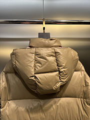 Moncler Down puffer jacket brown - 4
