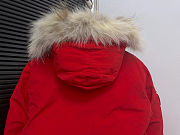 Canada Goose Expedition Fur Classic Fit Parka Coat Jacket Red - 4