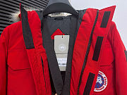 Canada Goose Expedition Fur Classic Fit Parka Coat Jacket Red - 5