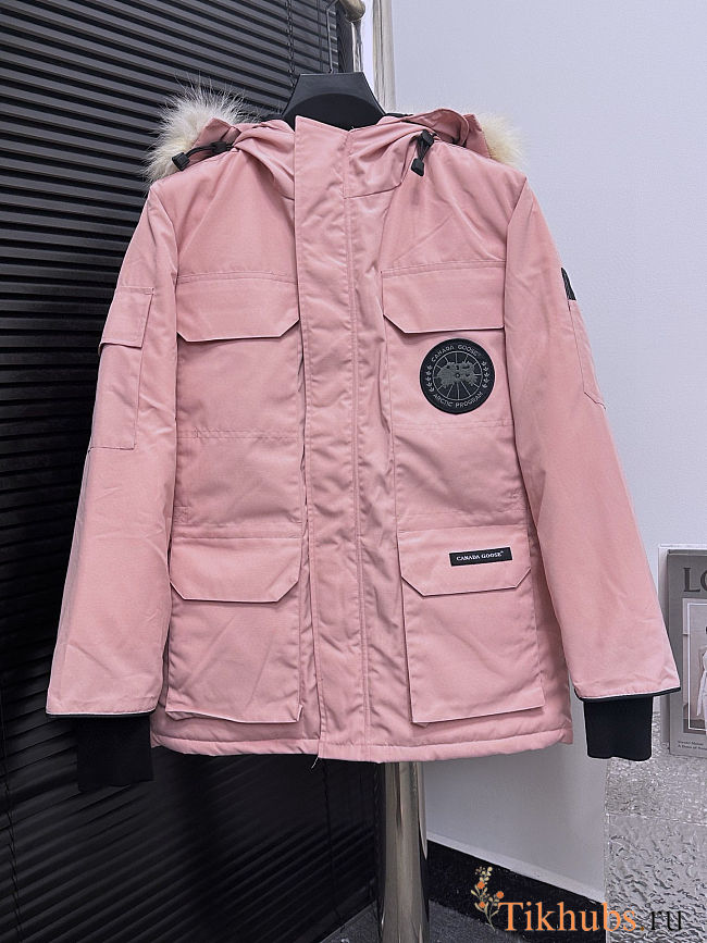 Canada Goose Expedition Fur Classic Fit Parka Coat Jacket pink - 1