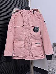 Canada Goose Expedition Fur Classic Fit Parka Coat Jacket pink - 1