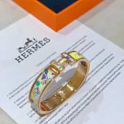 Hermes bracelet  gold original enamel craftsmanship - 1