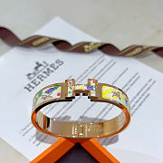 Hermes bracelet  gold original enamel craftsmanship - 3