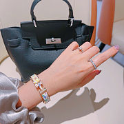 Hermes bracelet  gold original enamel craftsmanship - 4