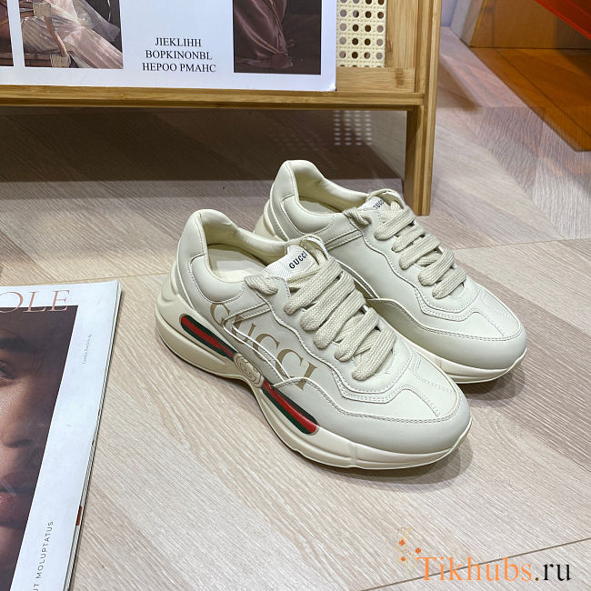  Gucci Rhyton sneakers with a Gucci vintage logo - 1