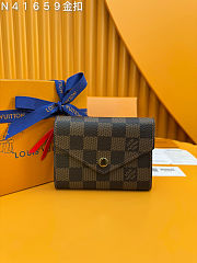 LV wallet brown 12x9.5x2.5cm - 1
