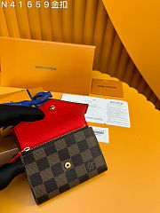 LV wallet brown 12x9.5x2.5cm - 5
