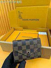 LV wallet brown 12x9.5x2.5cm - 4