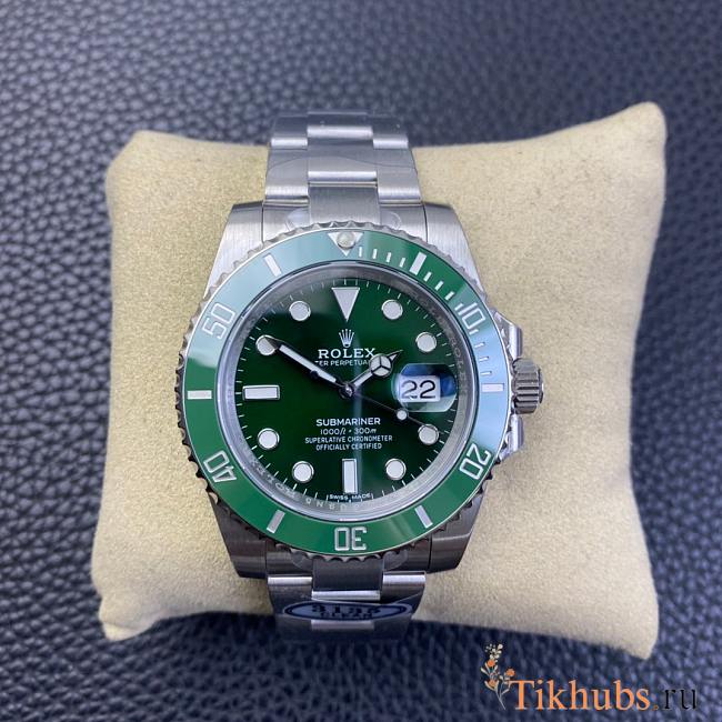 Rolex Submariner Date 40mm Stainless Steel Green 116610LV-0002 - 1