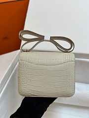 Hermès Constance 18 Beton Matte Alligator bag 18.5cm - 4