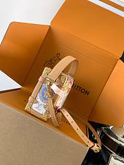 Louis Vuitton Side Trunk MM handbag in Monogram M14606 size 23.5x16x8.5 cm (miror line) - 6